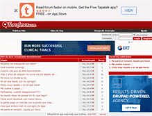 Tablet Screenshot of foroamor.com